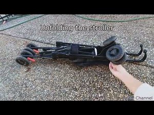 How to fold and unfold a basic baby stroller
