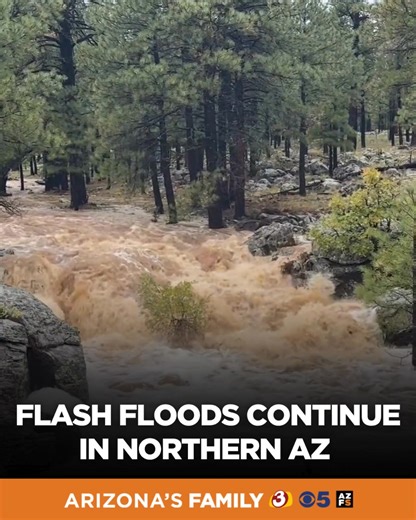 Statewide, the heaviest rain has been near the Payson area, near Rimrock, and near Prescott, where rain gauges have over two inches of rain. Thank you Jeremy Westfall for submitting this into our newsroom. 📌Happy Jack, AZ #weather #floods #rain #storms | azfamily 3TV CBS 5