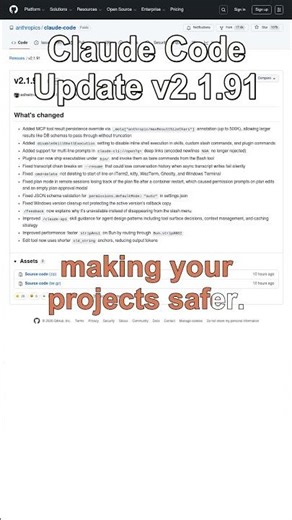 Claude-code v2.1.91: Bigger AI Results, Enhanced Security & Speed