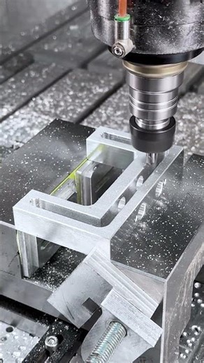 Custom machining of precision parts with orders startingfrom 1 piece #cnc #cncmachining #cncmill