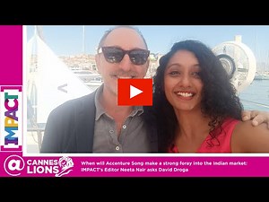 Accenture Song’s India expansion likely next year: David Droga