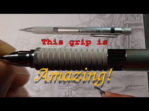Staedtler 925 25-20 2mm review and drawing with 2B lead