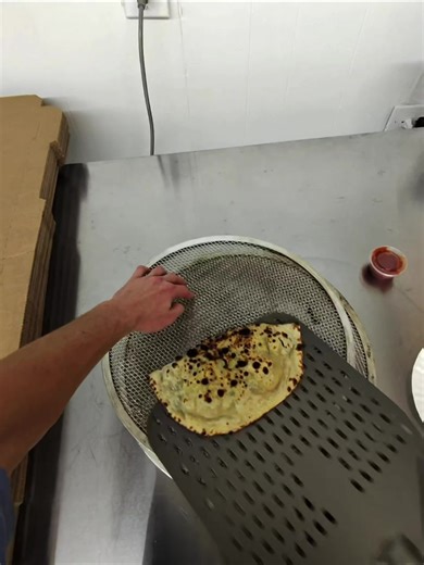 Calzone for Stacy #biloxi #mississippi #pizzashop #localbusiness #pizza
