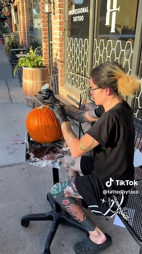 Creative Pumpkin Tattoos for Halloween Season