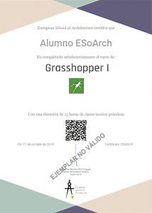 Curso Grasshopper Online | European School of Architecture