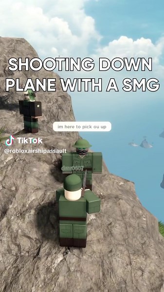 SMG > BIPLANE #roblox #airshipassault #fyp
