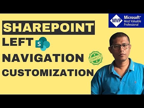 SharePoint Site Left Navigation Customization | SharePoint Quick Launch Navigation Customization
