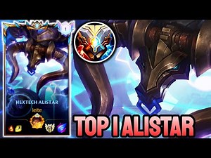 WILD RIFT ALISTAR - TOP 1 ALISTAR GAMEPLAY - CHALLENGER RANKED