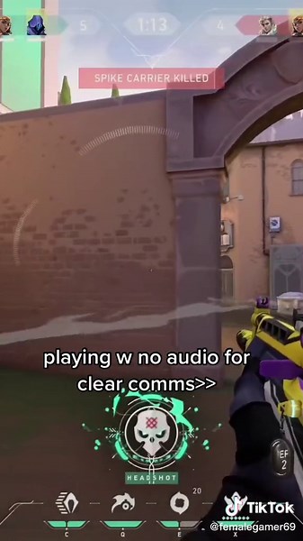 I’ve trolled so much in my games I’ve lost all skill #valorant #valorantclips #gamergirl