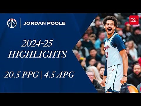 Jordan Poole 2024-2025 Wizards Highlights