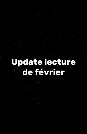 Update lecture et book haul de février #books #reading #booktube
