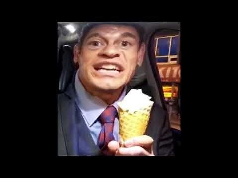 John Cena bing chilling but every “bing chilling” raises the content aware