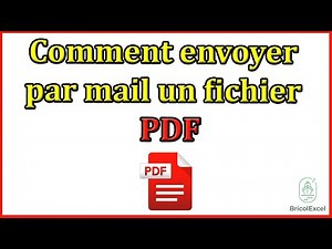 Comment envoyer par mail un fichier pdf