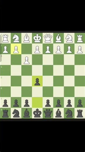 How to win a chess game in just two moves