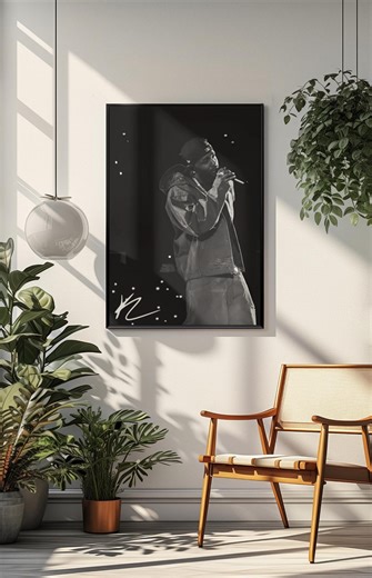 Signed Kendrick Lamar Poster | Pulitzer Prize Winner Art | Hand-signed Music Memorabilia | Limited Edition Collector Print | Real Fan Gift - Etsy UK