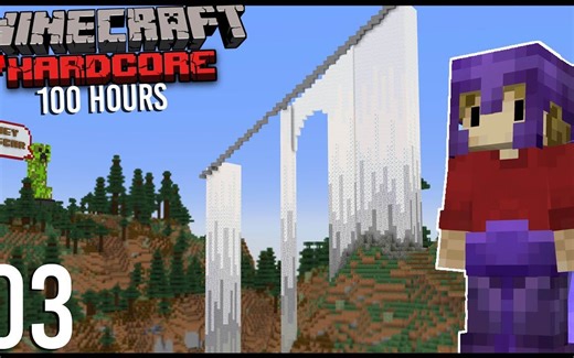 【生/Grian】100小时极限生存挑战 ep3 - 建造基地！