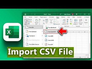 Import CSV File into Excel for Beginners