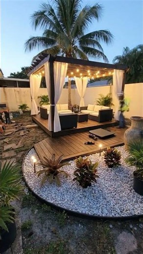 The Ultimate Backyard Pergola Makeover #pergola #outdoorliving #diy