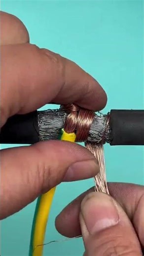 Professional Technique for Splicing High Voltage Copper Wires Securely