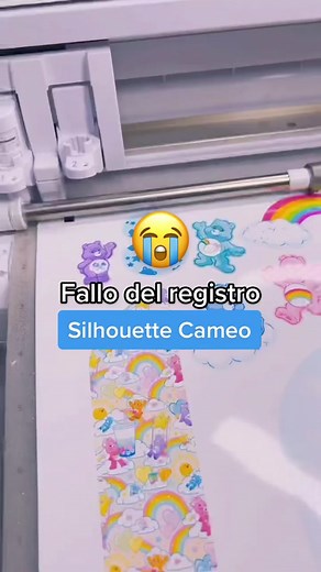 ¿Te ha pasado? 😭 envías a cortar y de repente tú CAMEO dice FALLO DE REGISTRO 🤯 bueno hay varios trucos para solucionarlo y uno de ellos, es hacer un Registro MANUAL 💕 aquí te muestro como hacerlo de una forma súper rápida 💯 #cameo4 #silhouettecameo