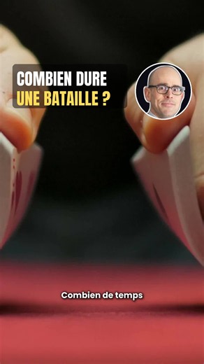 🃏 Combien de temps dure une partie de bataille ? C’est une question qu’on m’a posée par mail. Pour bien comprendre la chose, je me suis amusé à jouer cent mille parties à l’ordinateur. La courbe n’est pas une courbe en cloche, mais une sorte de bosse de chameau qui s’aplatit lentement. L’astuce est qu'après 200, 600 ou 1.000 plis, 24 % des parties se terminent dans les cent plis suivants. Cela signifie que le jeu de bataille est un processus sans mémoire. De quoi on parlait encore ? Salukes #sc