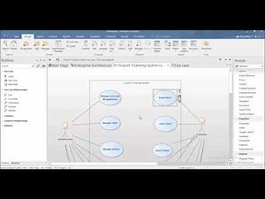 How to create use case diagram in enterprise architect 15.2- Computerize voice