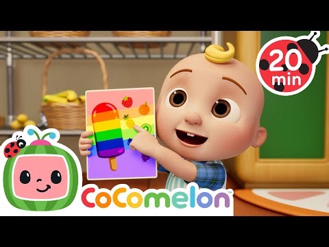 🌈 Making Rainbow Popsicles! | CoComelon 🍉 | Nursery Rhymes For Kids