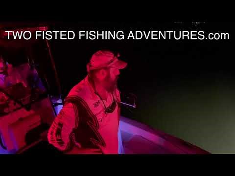 Catching live bait on Lake Norman, NC with Jason Spence, Two Fisted Fishing Adventures.com
