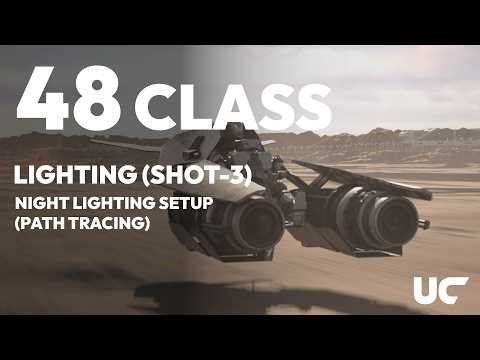 Unreal Engine for Films & Cinematics 2026 | Night Lighting with Path Tracer