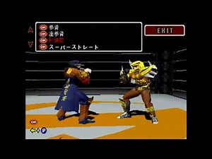Fighting Vipers Training alle Moves Bahn Sega Saturn Gameplay