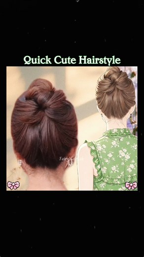 Quick Cute Hairstyle 💝 Tutorial 💮 Fairy Hair Lab 😻