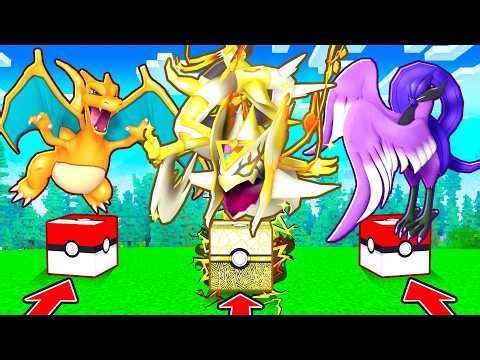 Choose Your *OP* LUCKY BLOCK Starter Pokémon!