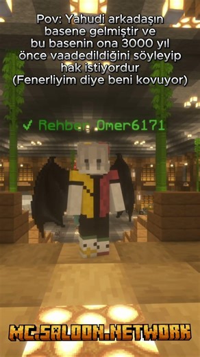 Yahudi I #shorts #minecraft #minecraftshorts #minecraftserver