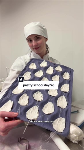 4 hours and 42 petals 😅 #culinaryschool | Culinary School