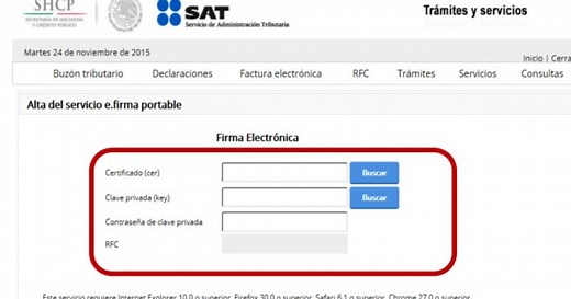 SAT | ¿Cómo obtener tu e.firma portable en tiempo récord?