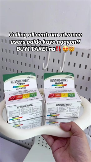 Centrum Advance Multivitamins Buy 1 Take 1 — Deal & Benefits