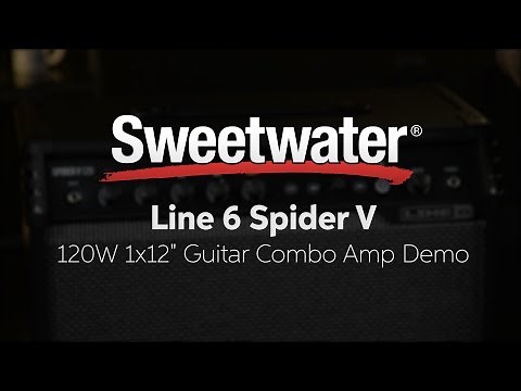 Line 6 Spider V 120 Modeling Combo Amp Demo