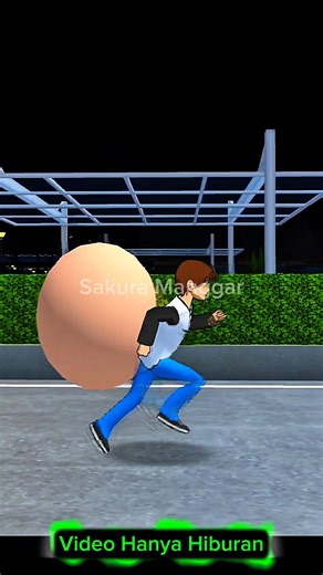 Yuta is followed by Zombie Bhoot Monster Egg #sakuraschoolsimulator #shorts #sakuramangar