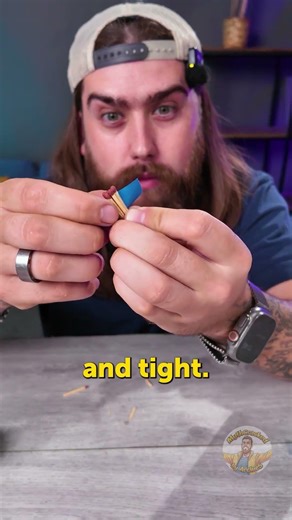 Explosive match trick?