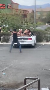 Three girls on convertible car leg split, Las Vegas, NV - 02 Nov 2021