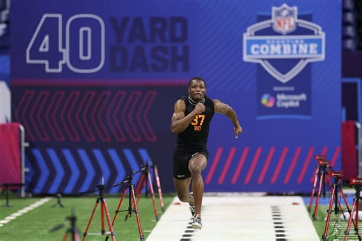 Ohio State WR Carnell Tate’s 40-yard dash at NFL combine under dispute