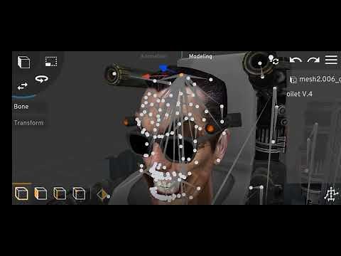 How to Model properly For Begginer (Skibidi- toilet) | Prisma 3D