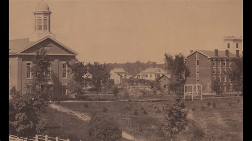 Happy 192nd birthday, Oberlin College! Campus has changed quite a bit in nearly two centuries of Oberlin, so we thought it would be fun to look back at images of campus from 1838 through the present. Oberlin’s first term began on December 3, 1833, which is why we celebrate our founding on this date. See our stories for the documentation! 29 men and 15 women began classes at what was then the Oberlin Collegiate Institute.