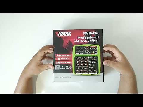 Mesa som e interface NVK-I06 Novik Interface áudio