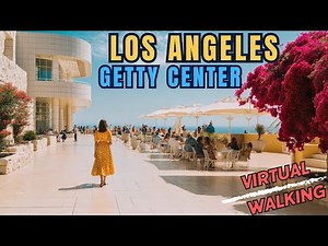 Getty Museum 🇺🇸 Los Angeles California 4K 🎥 #attraction #park