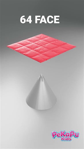 Cloth Simulation vs cone #satisfying #3danimation #clothsimulation #blenderanimation