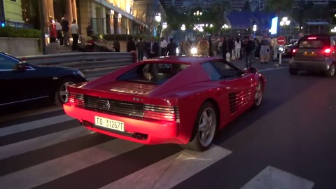Ferrari 512 TR – V12 Revving Sound