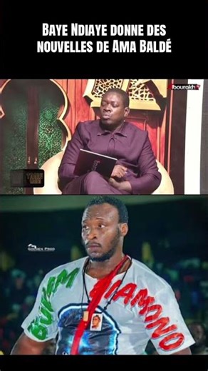 Baye Ndiaye gives news of Ama Baldé