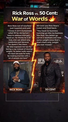 Rick Ross vs 50 Cent — This Beef Just Reignited 🔥😳