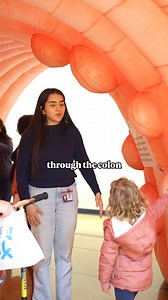 1.3K views · 15 reactions | Ever walked through a giant inflatable colon? Meet CECE — short for Colorectal Education Cancer Exhibit — an interactive tool we use to teach people about #coloncancer. #coloncancerawareness | Fred Hutch | Facebook